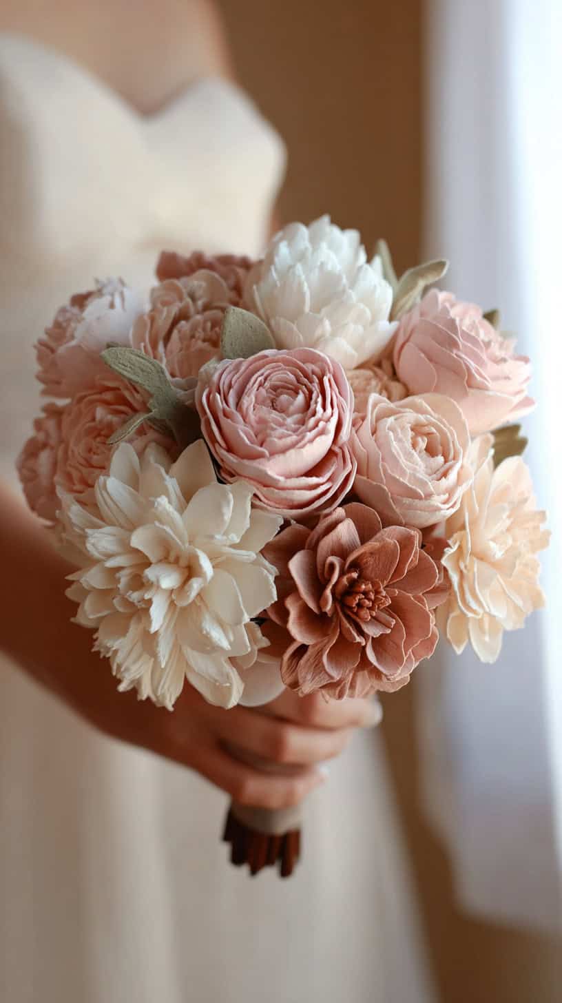 Sola Wood Flower Bouquet - Image 1