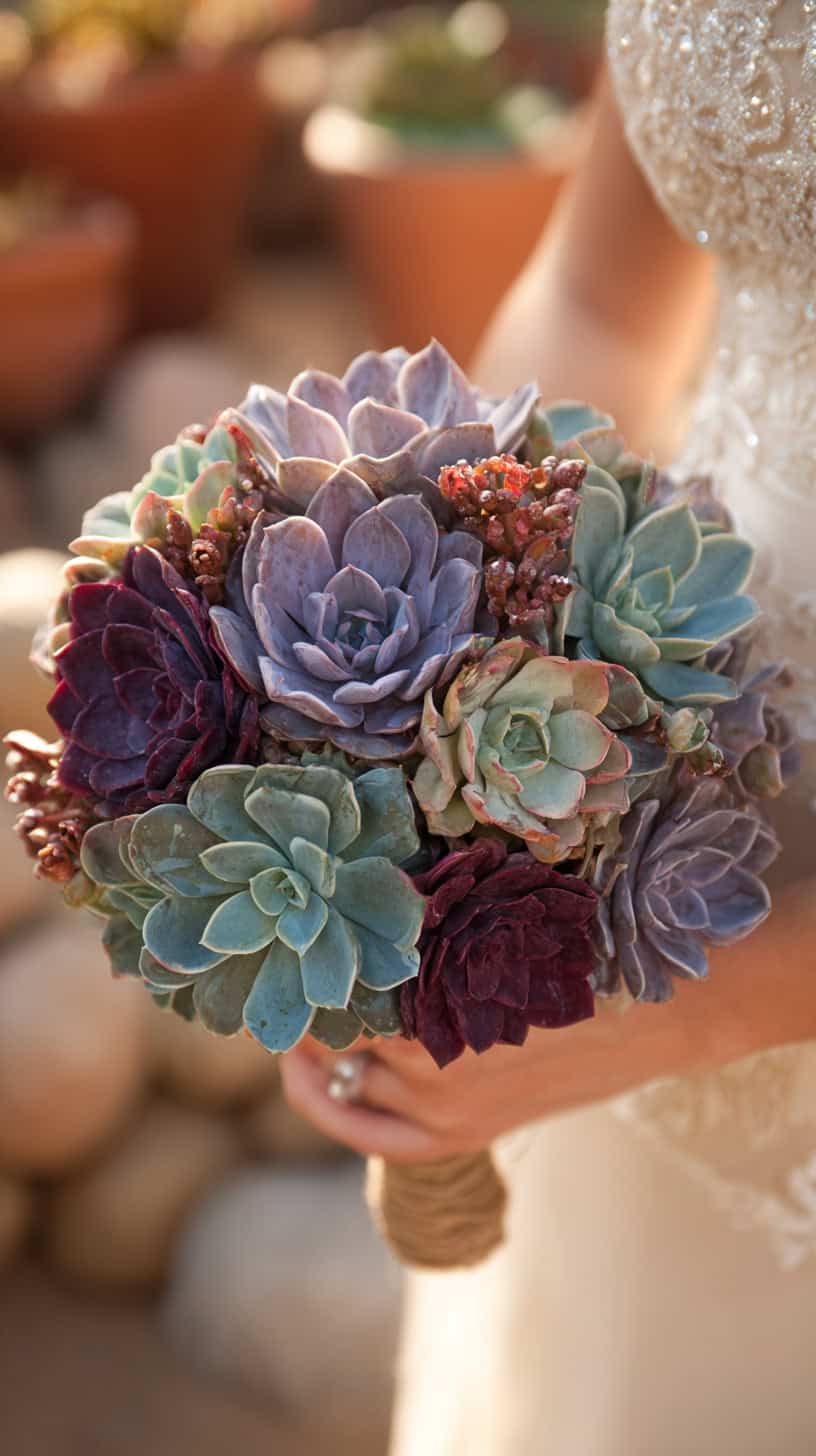 Succulent Posy - Image 1