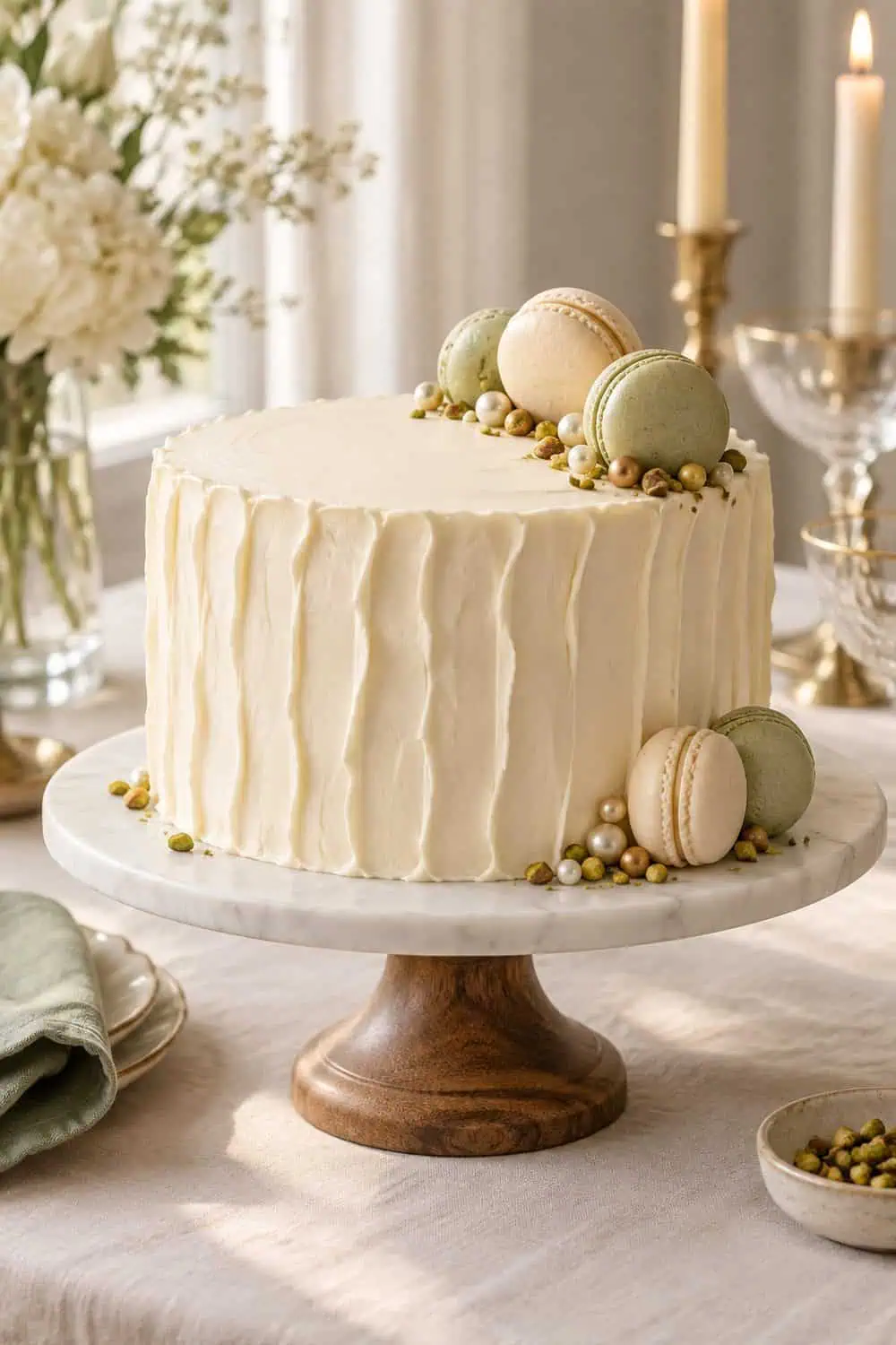 Ruffled Buttercream Cake wedding inspiration