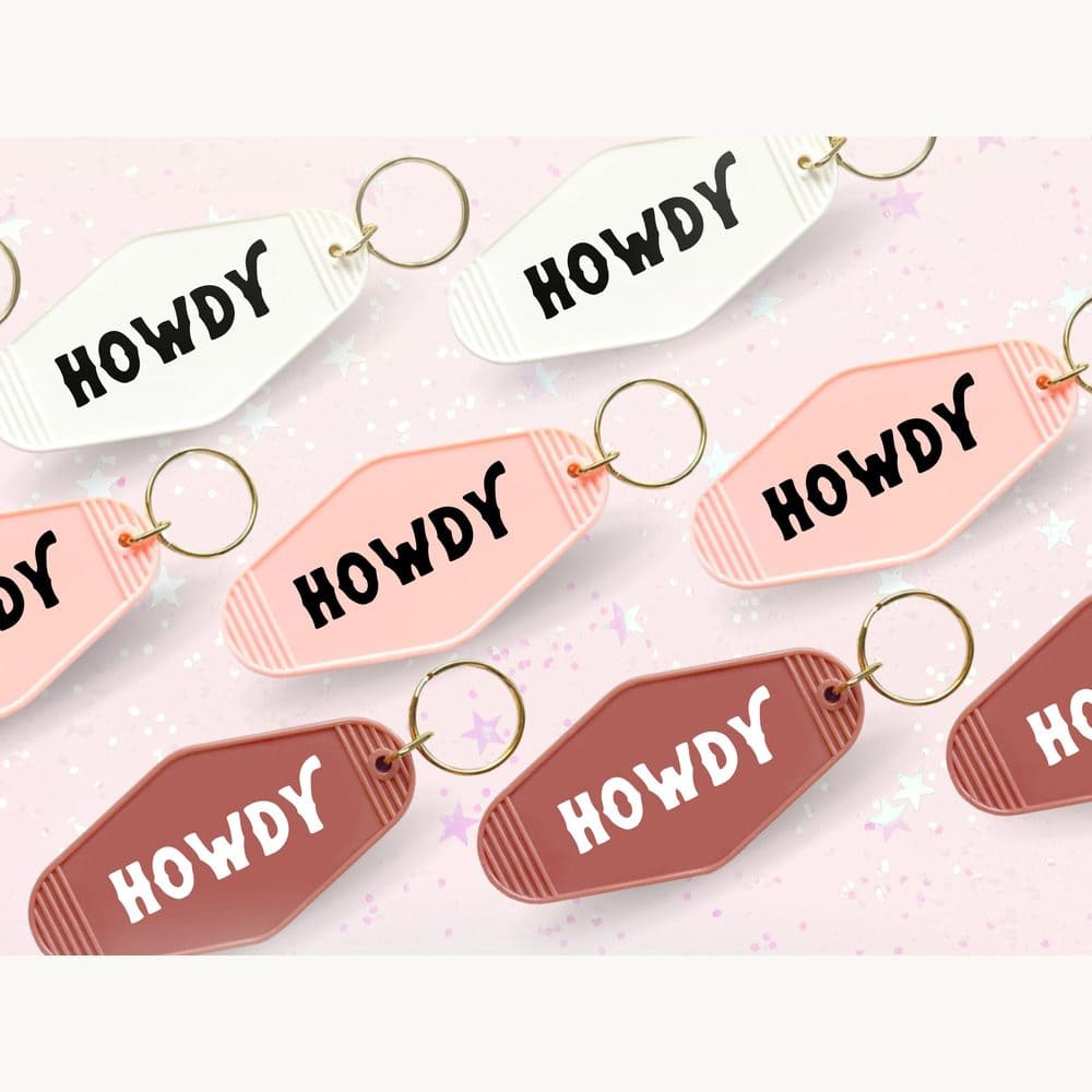 Last Rodeo Motel Keychain