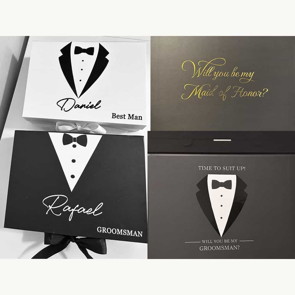 Personalized Magnetic Keepsake Box