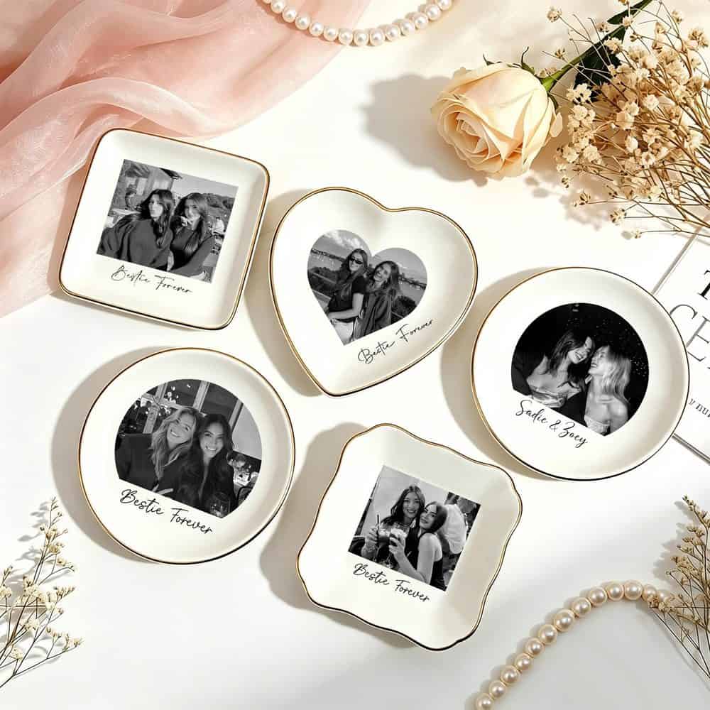 Personalized Photo Trinket Dish