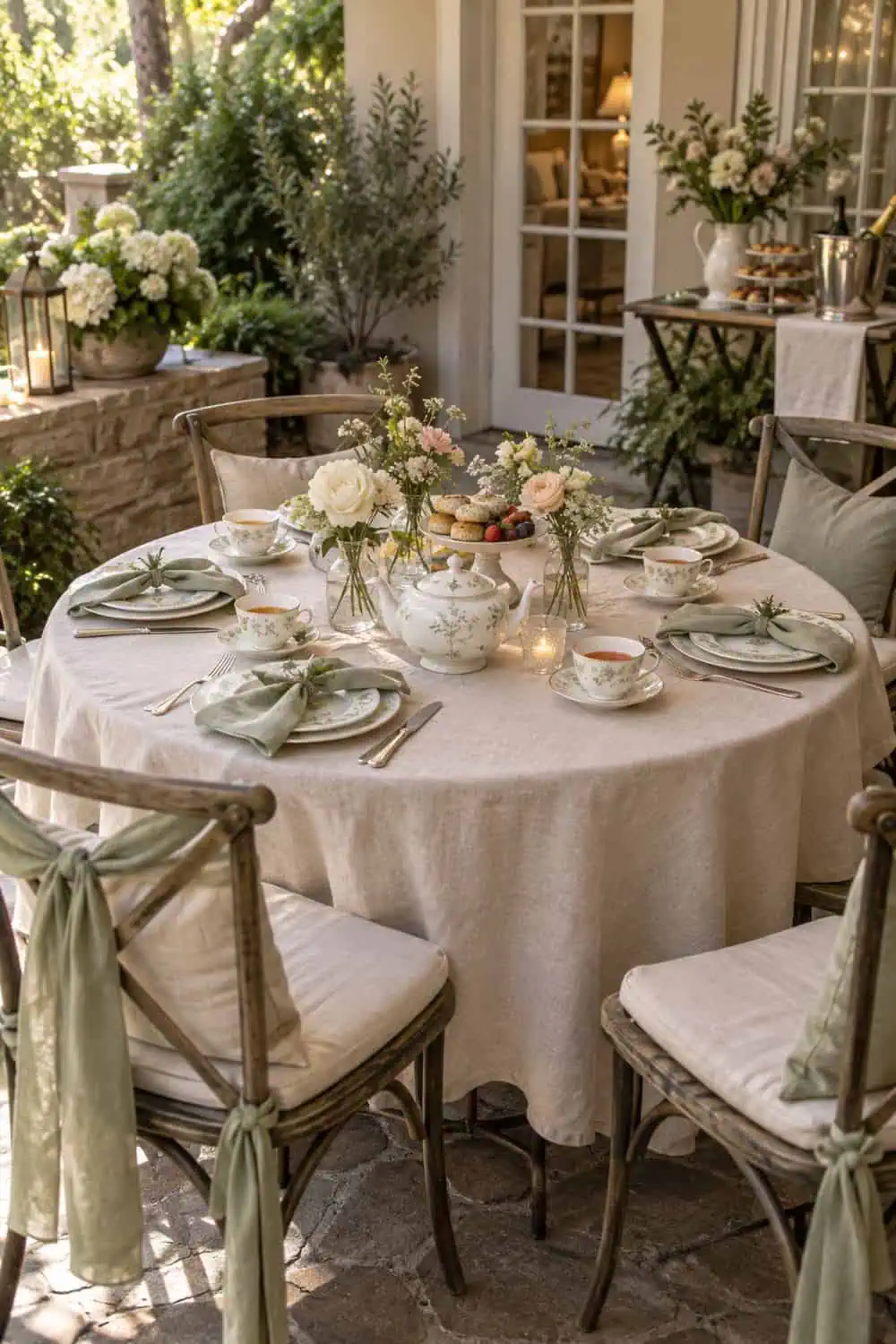 Patio Tea Table wedding inspiration