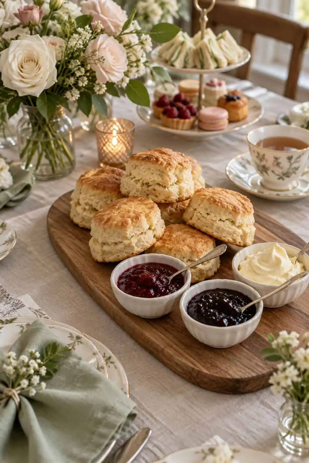 Scone and Jam Board wedding inspiration