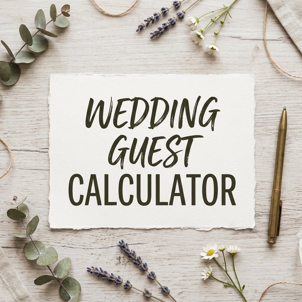 Wedding Guest Calculator