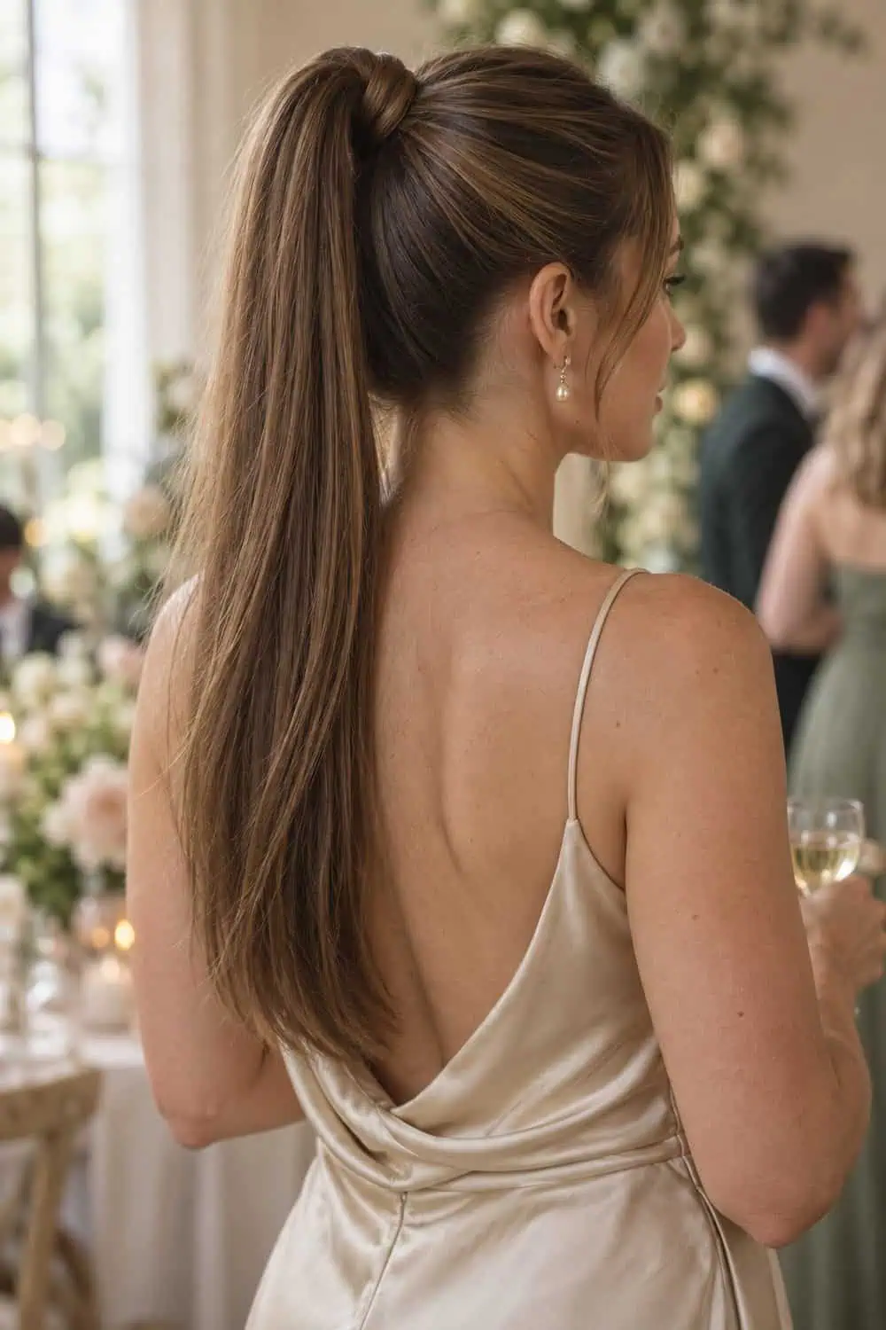 Wrapped High Ponytail wedding inspiration
