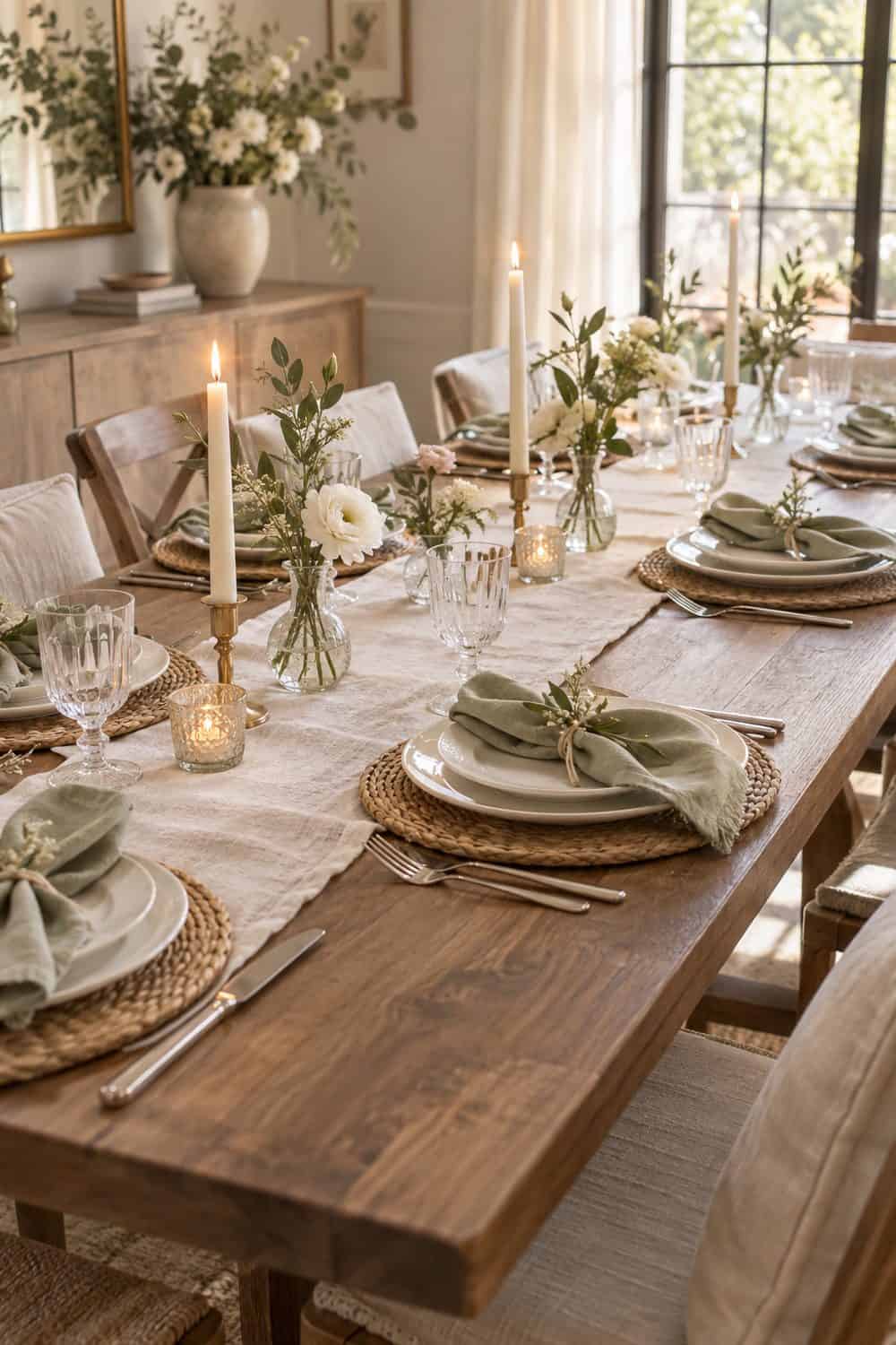 Bud Vase Place Settings wedding inspiration
