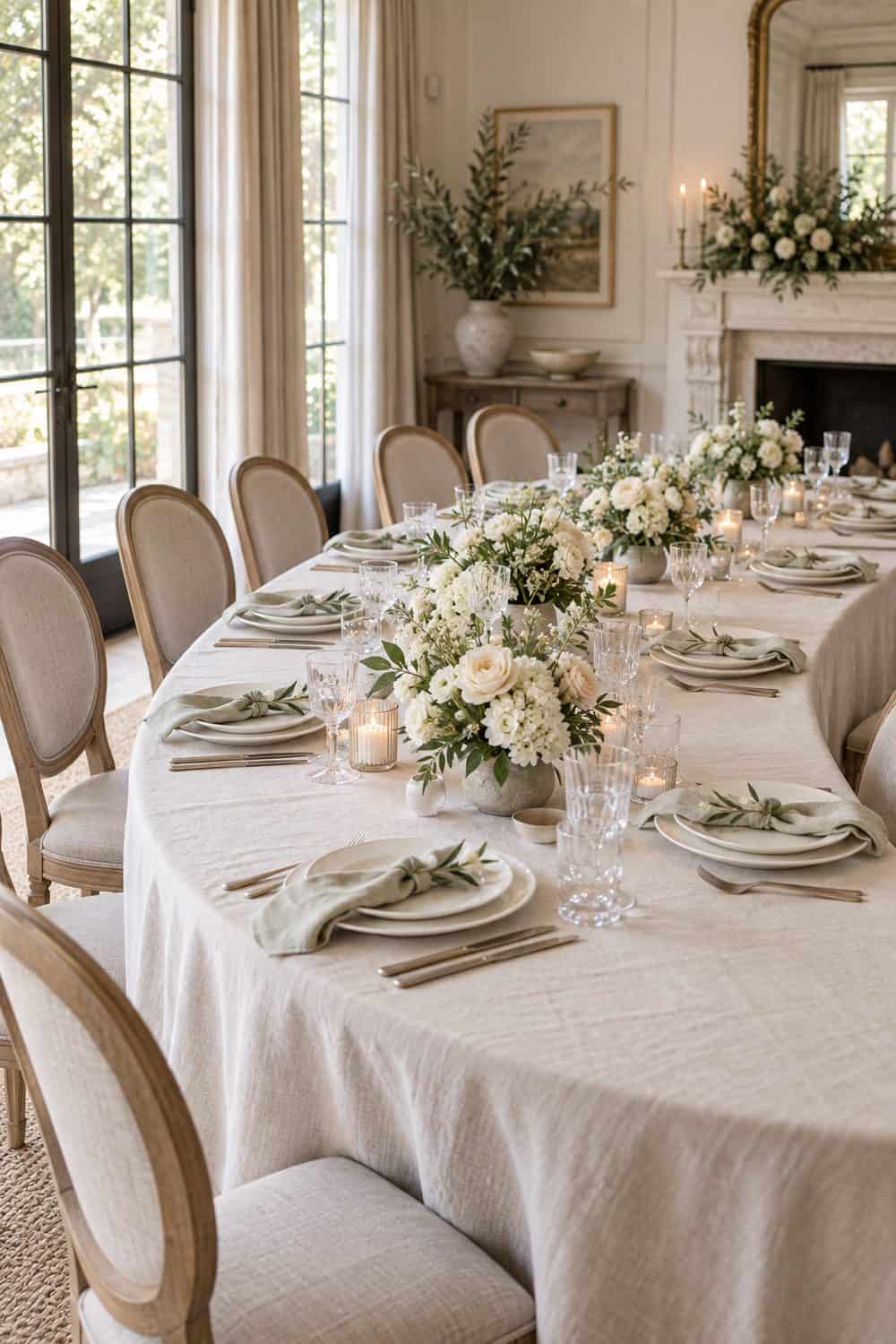 Curved Banquet Table wedding inspiration