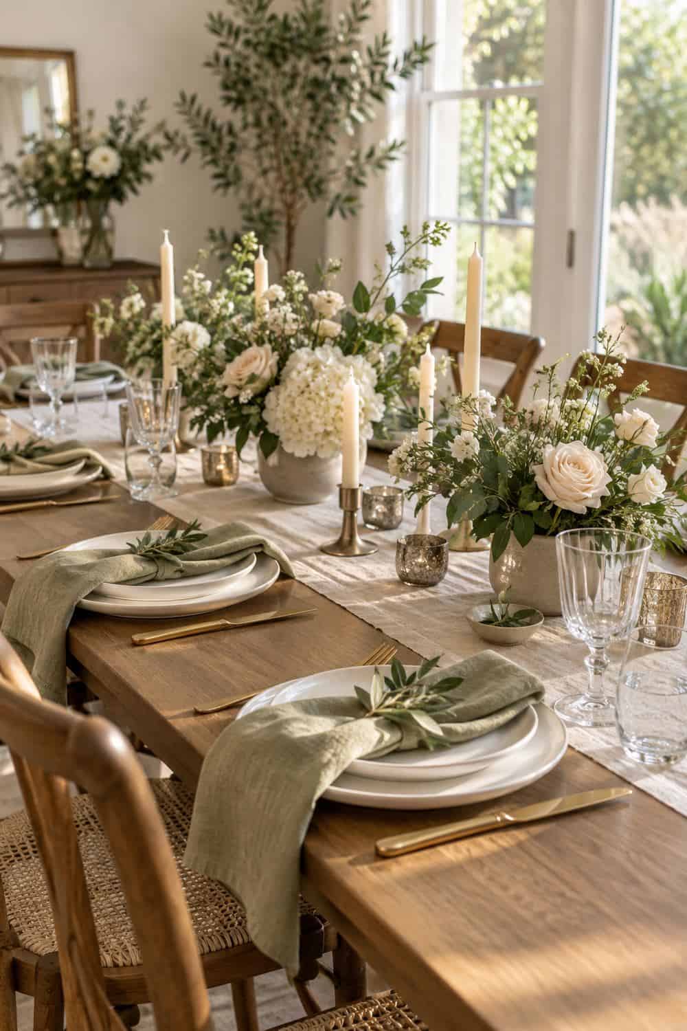 Minimal Candle Table wedding inspiration