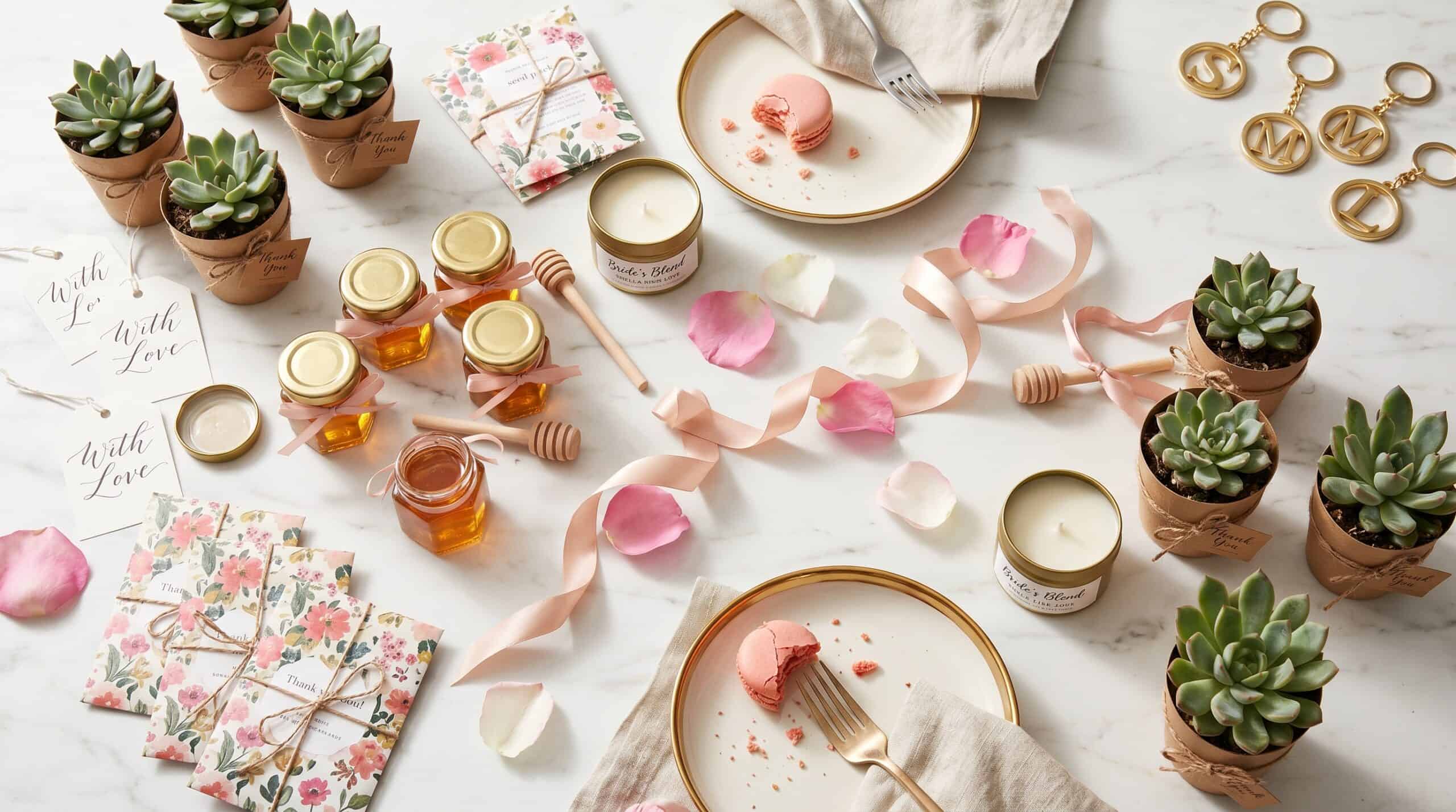 featured 13 bridal shower favors guests actually take home ranked by what gets left on the table scaled