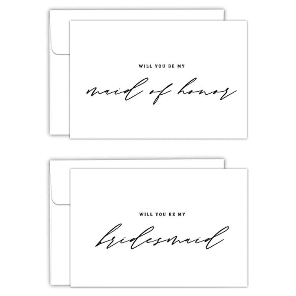 Six-Card Bridal-Party Set