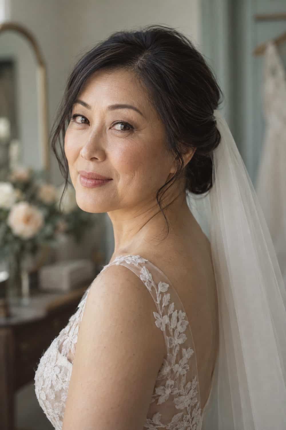 Soft Olive Eye and Nude Balm wedding inspiration