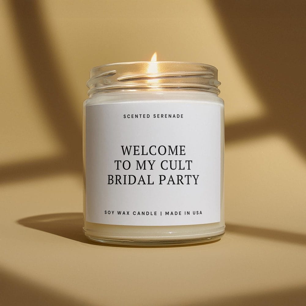 Bridal-Party Joke Candle
