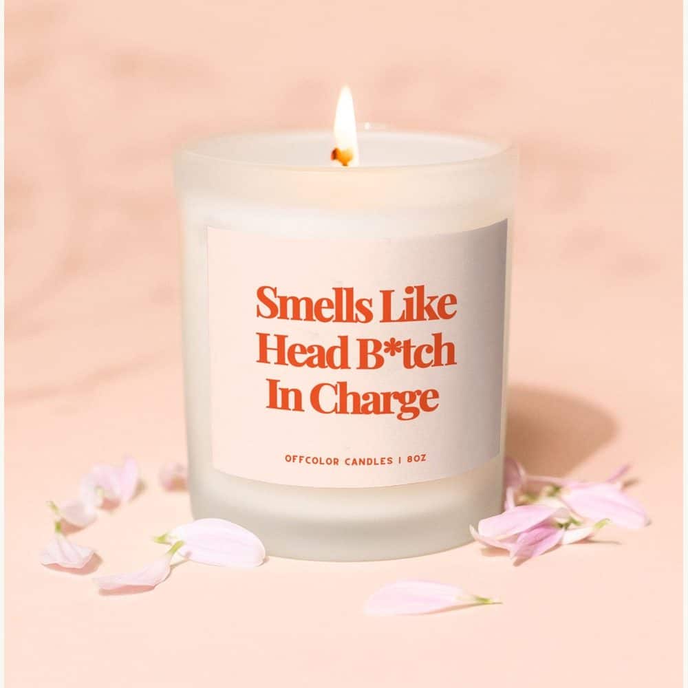 Maid-of-Honor Joke Candle