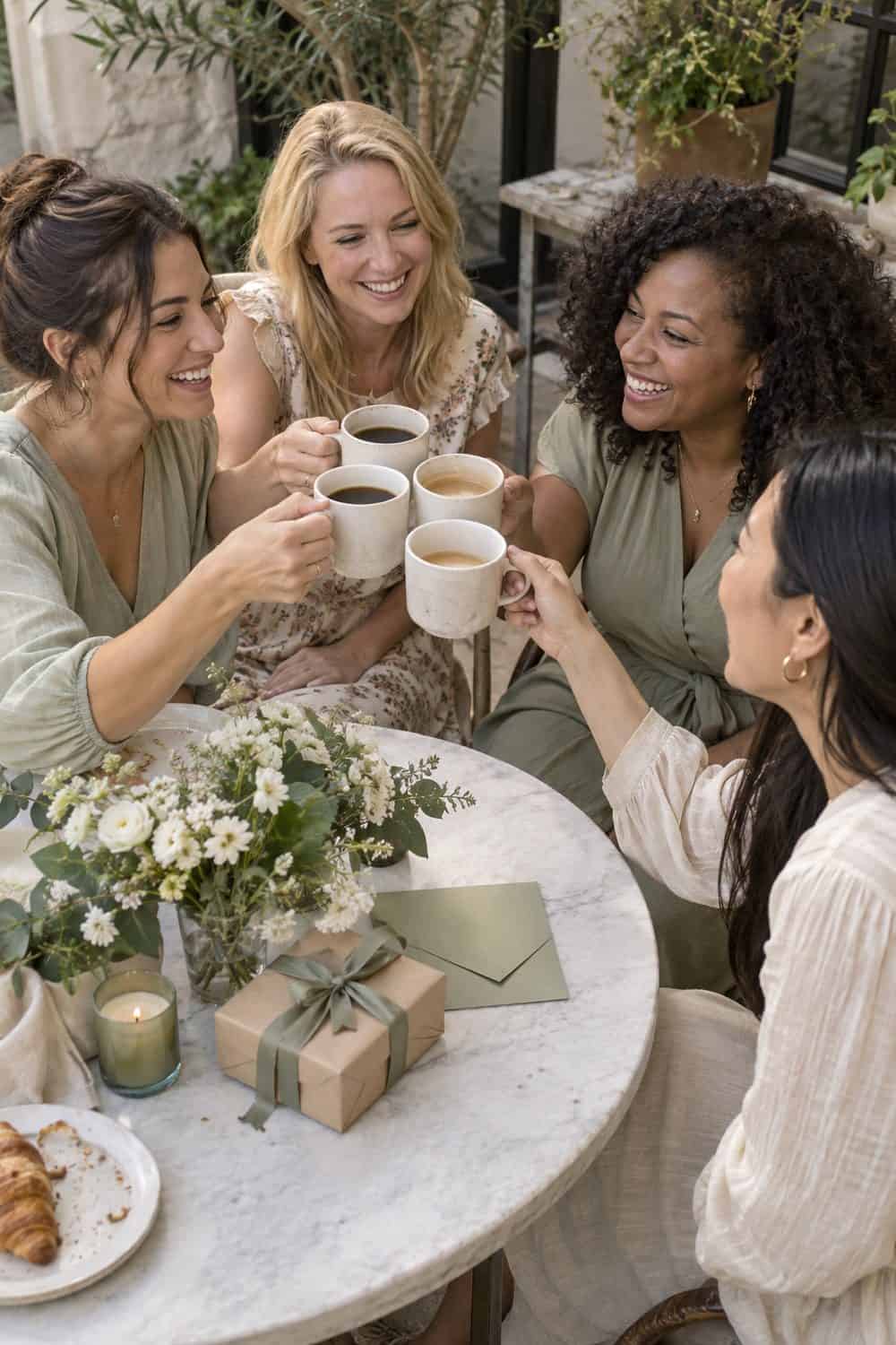 Coffee Cup Cheers wedding inspiration