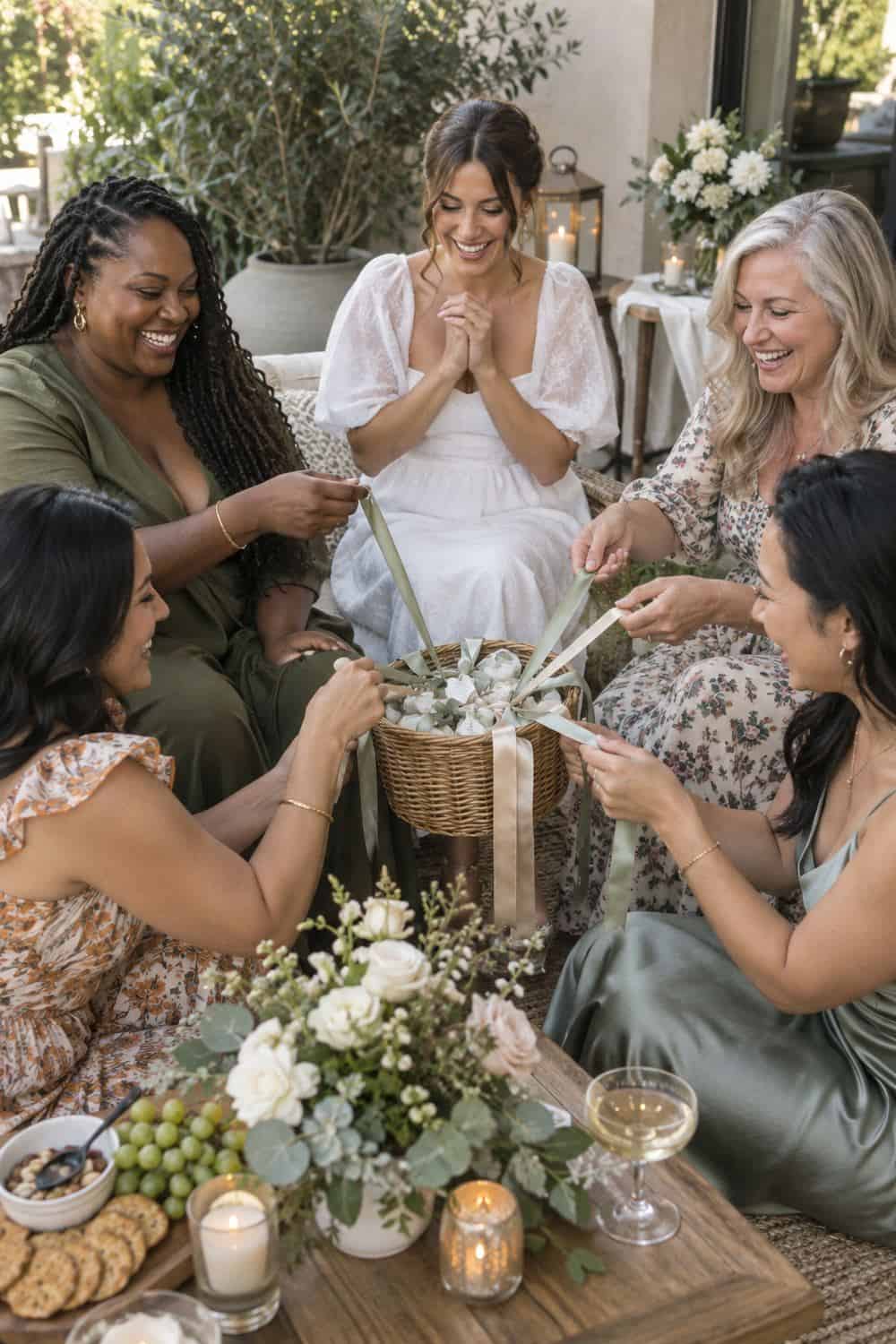 Ribbon Pull Reveal wedding inspiration