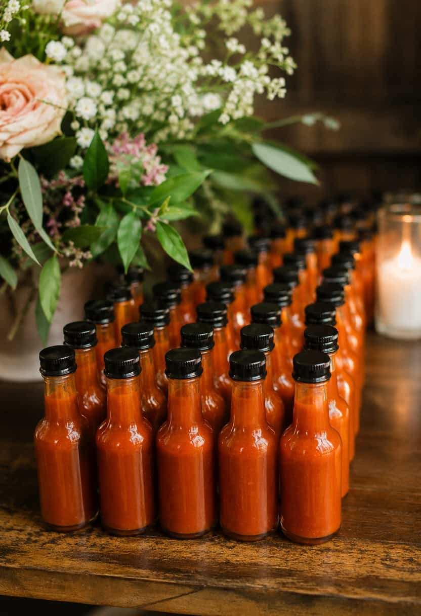 1. Mini Hot Sauce Bottles (The Late-Night Savior)