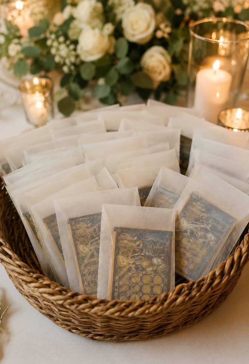 3. Scratch-Off Lottery Tickets in Nice Envelopes (The Zero-Clutter Option)