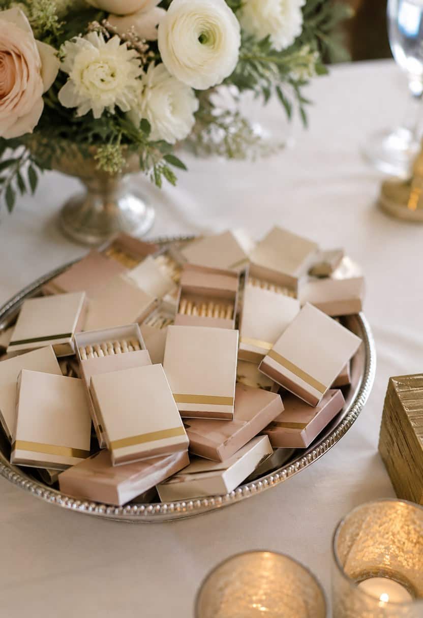 4. High-Quality Matchbooks (The Aesthetic Utility)