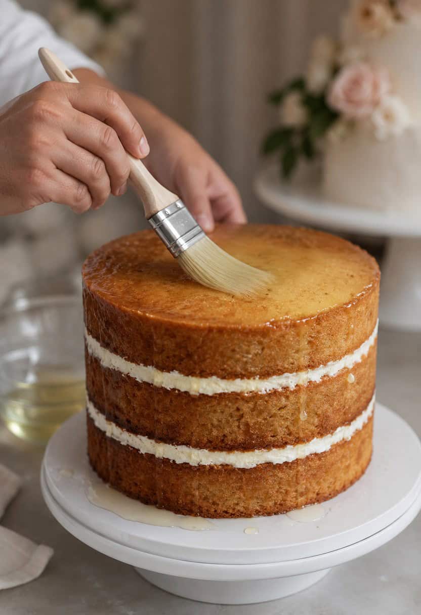 7. The Sponge Was Drenched in Too Much Simple Syrup