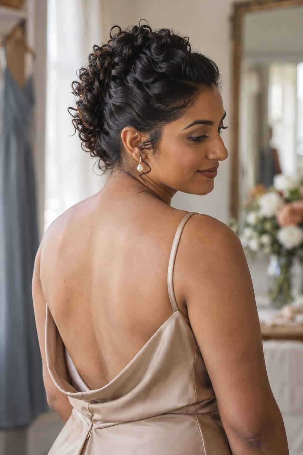 Curly Faux Hawk wedding inspiration