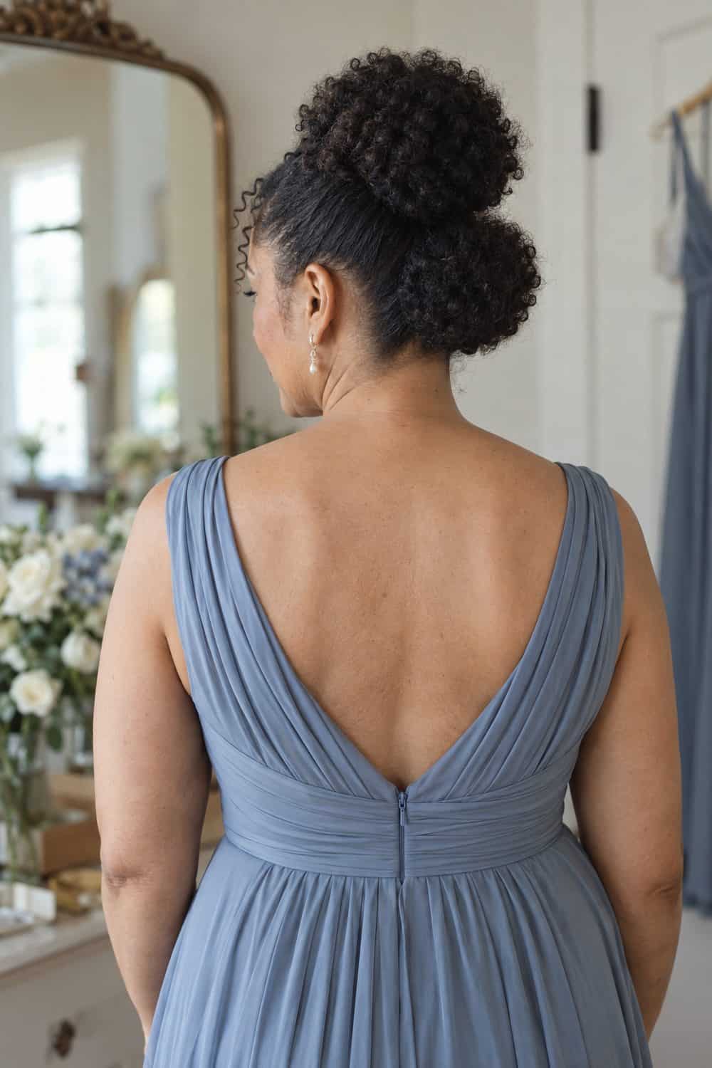Double-Puff Curly Updo wedding inspiration