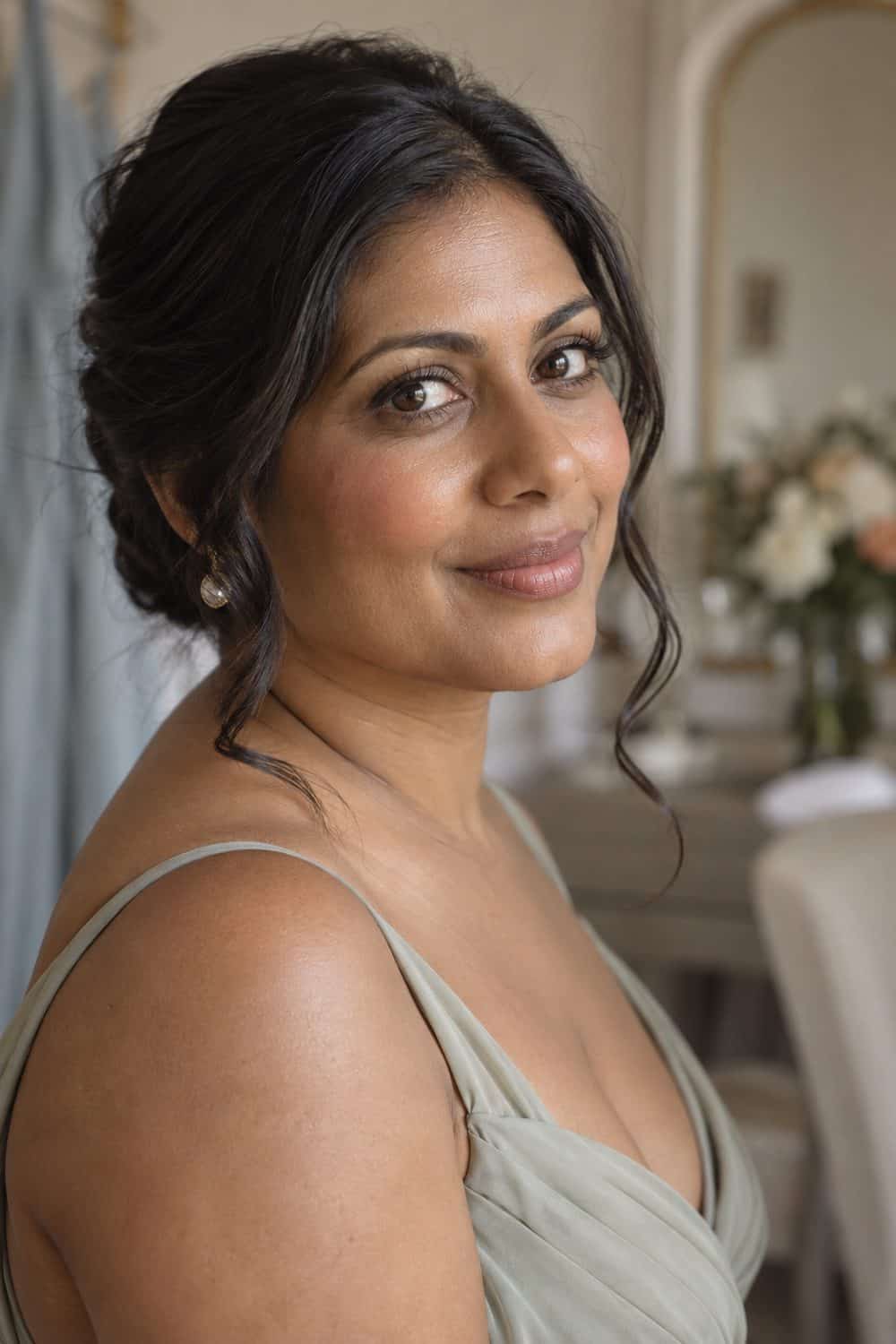 Curled Lashes and Clear Brows wedding inspiration