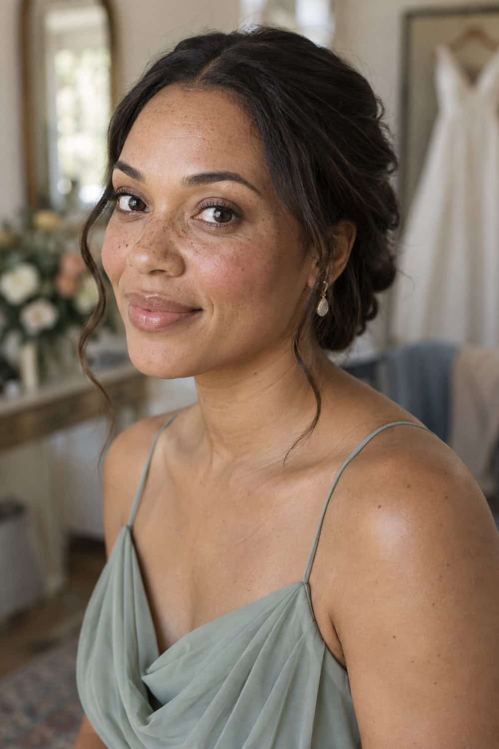 Freckles Left Visible wedding inspiration