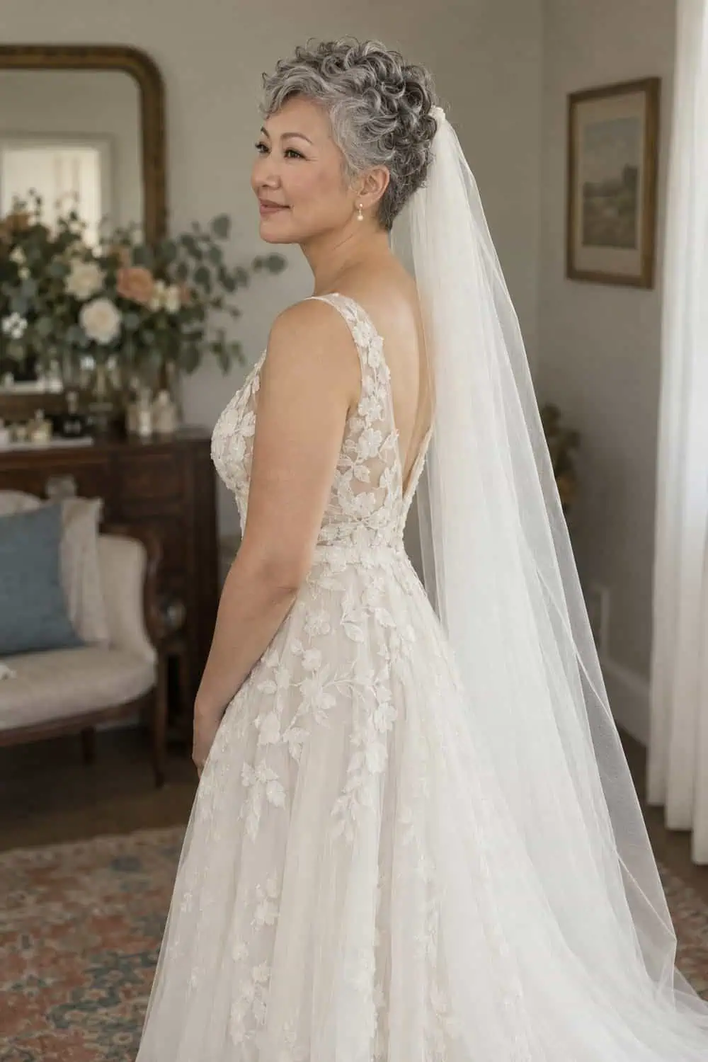 Silver Curly Crop wedding inspiration