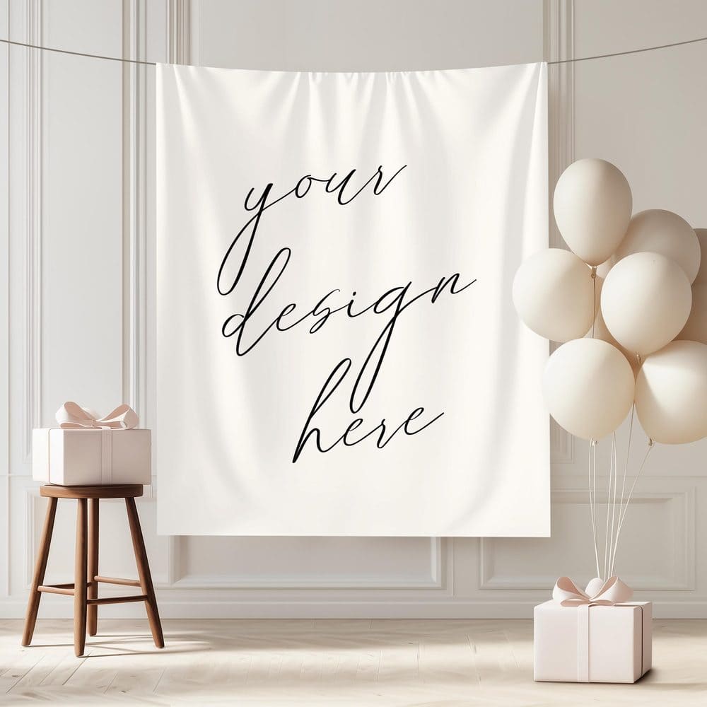 Custom Photo Tapestry Backdrop