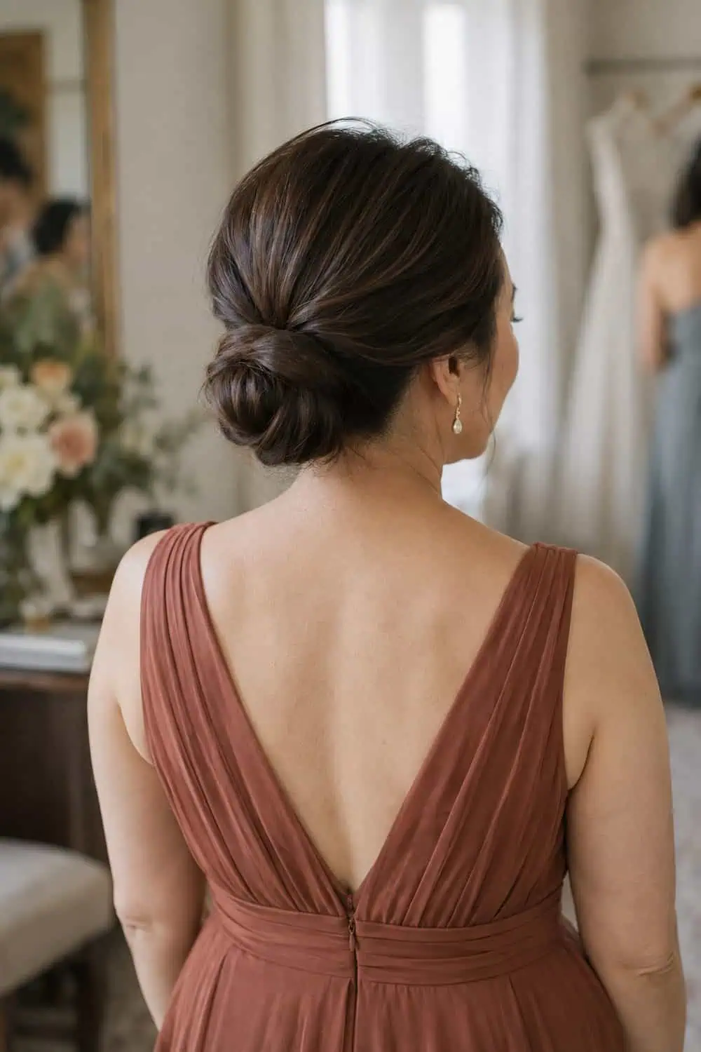 Polished Low Chignon wedding inspiration