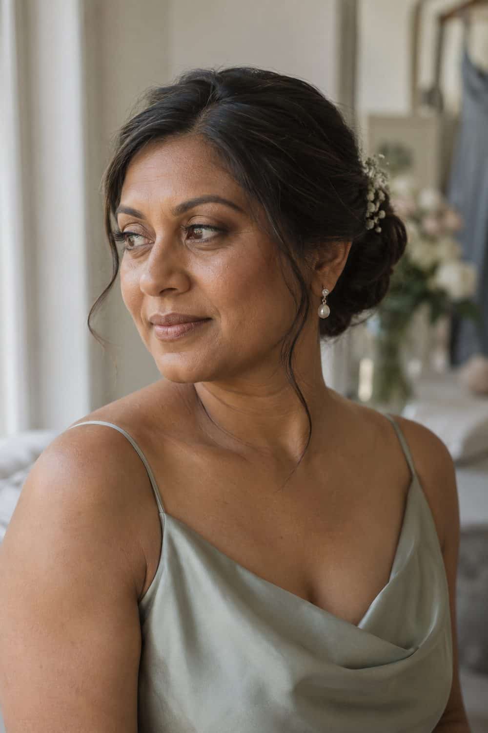 Golden Brown Eyes with Cinnamon Blush wedding inspiration