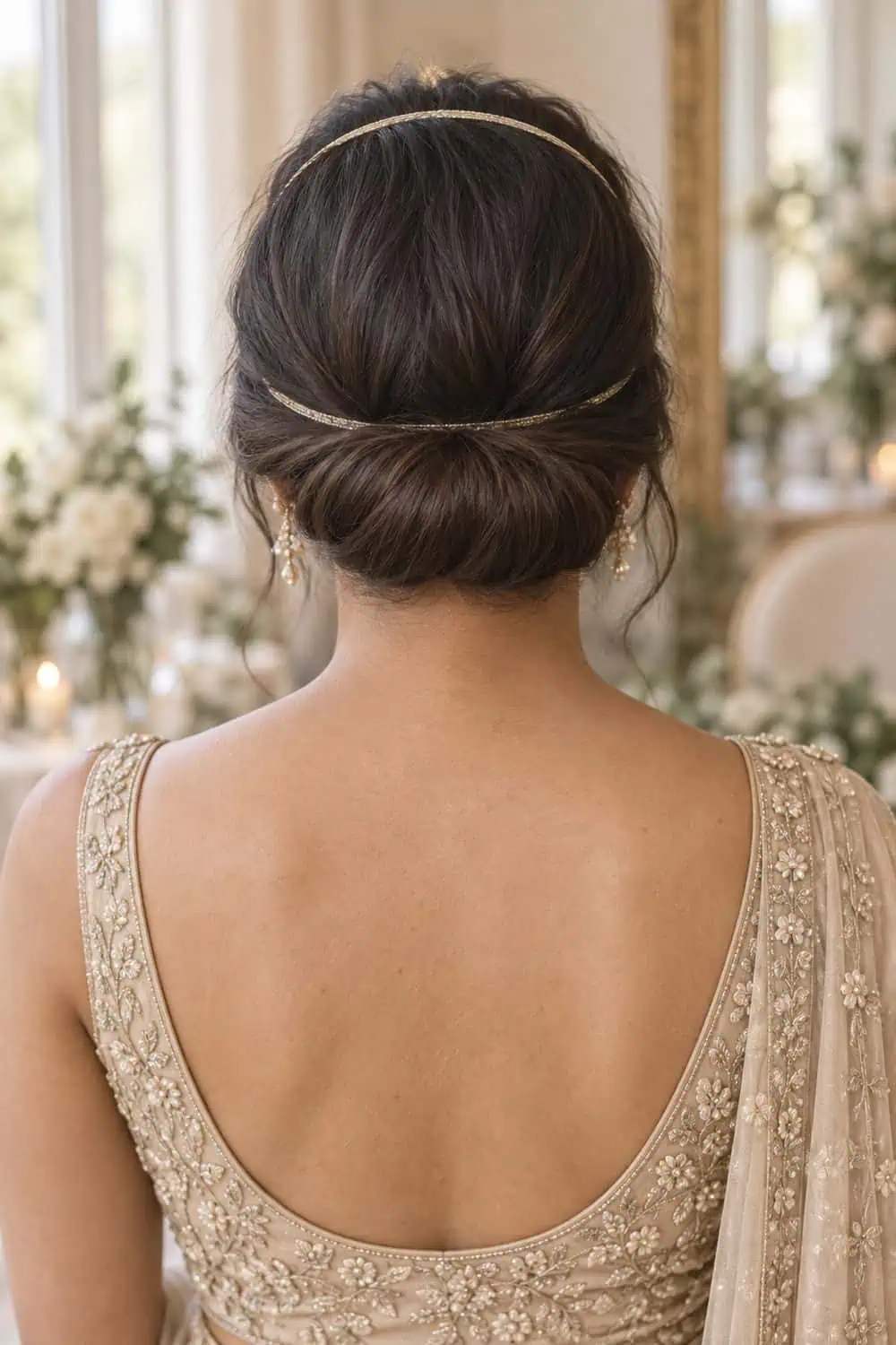 Elastic Headband Tuck wedding inspiration