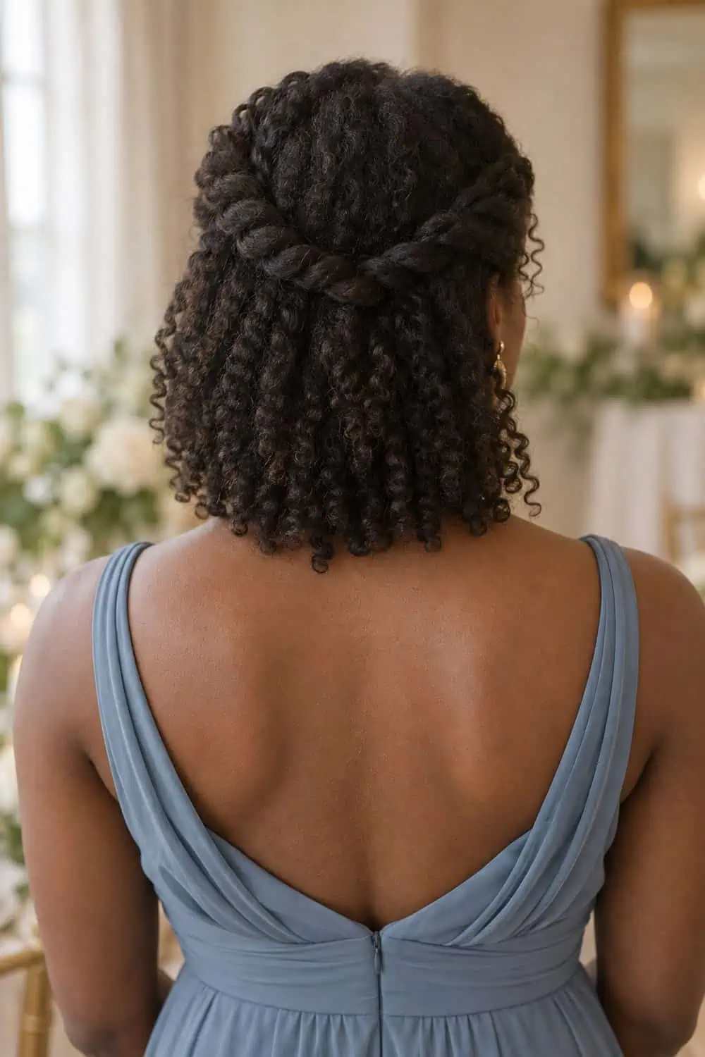 Two-Strand Twist Crown wedding inspiration
