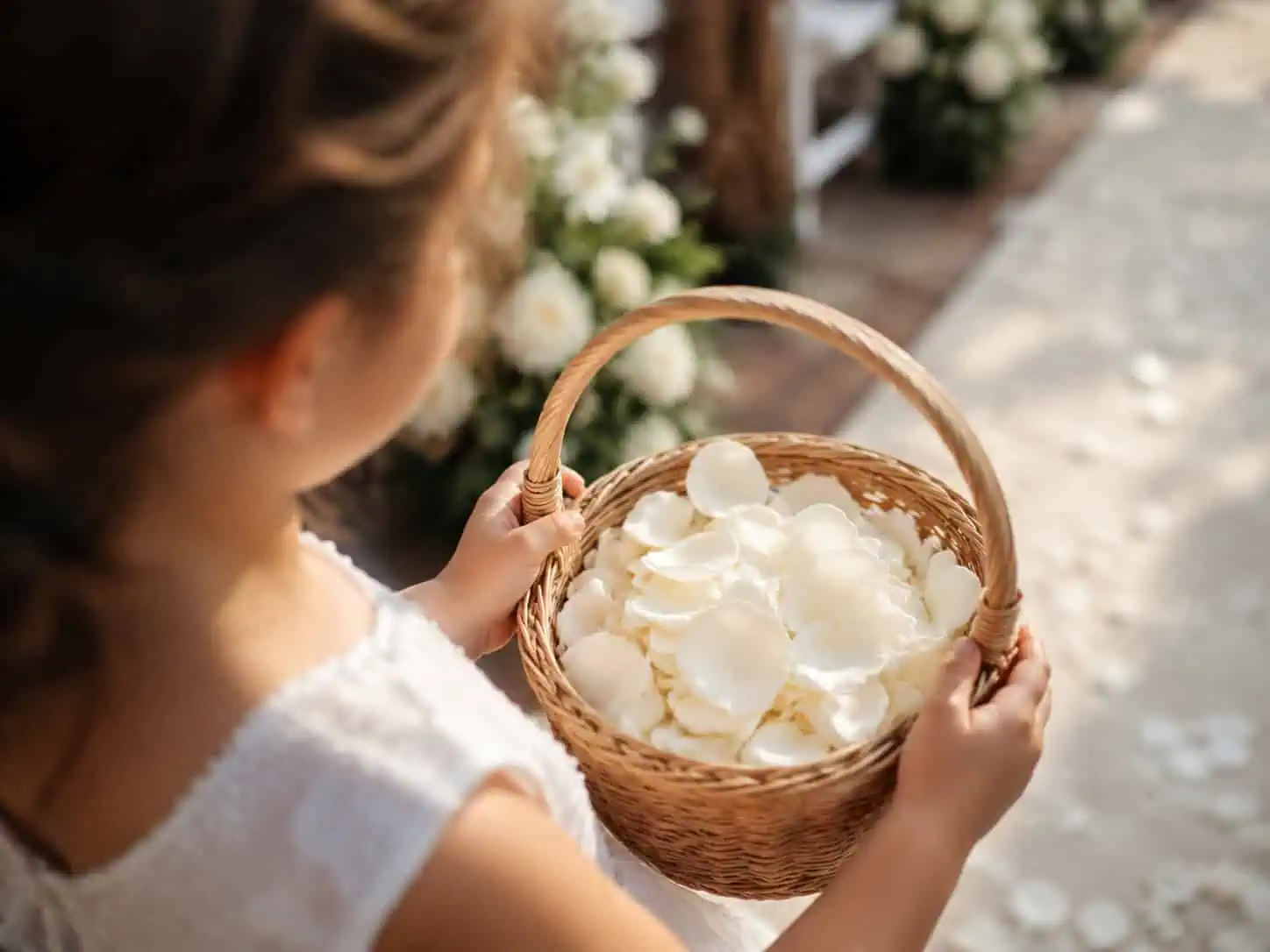 The 'Flower Girl Basket' Trick Photographers Use to Get Her to Actually Throw Petals