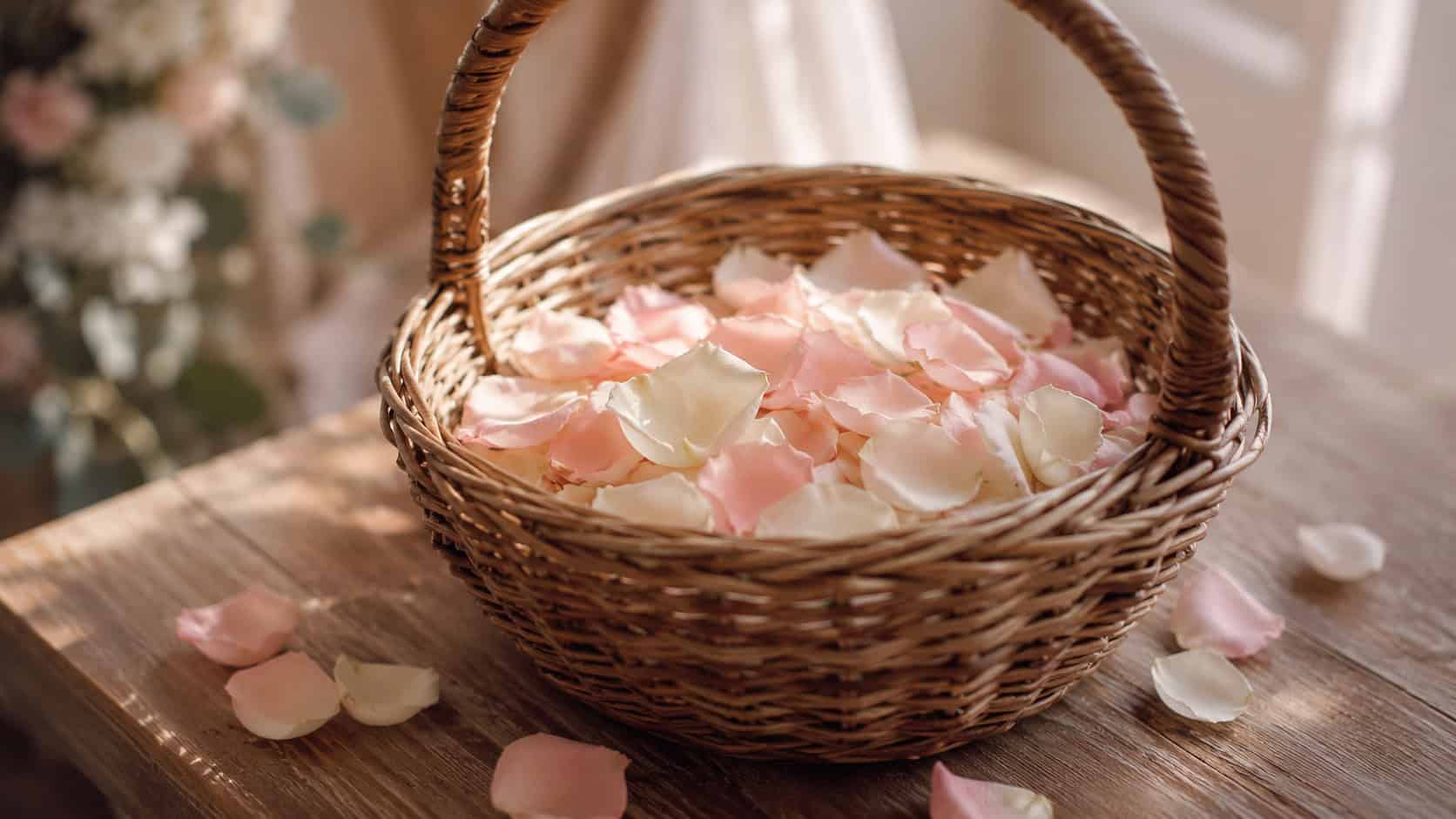 flower girl basket trick throw petals featured