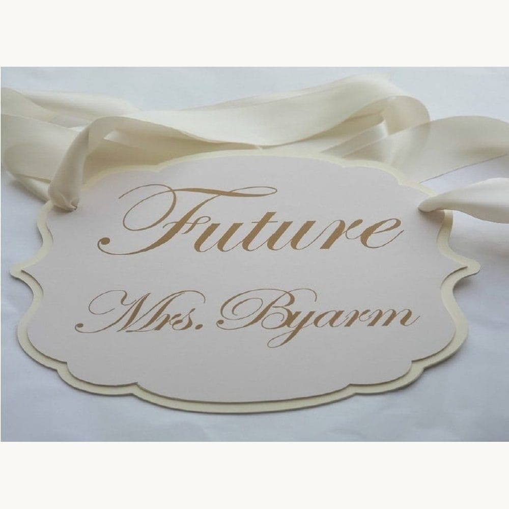 Layered Future Mrs. Chair Sign