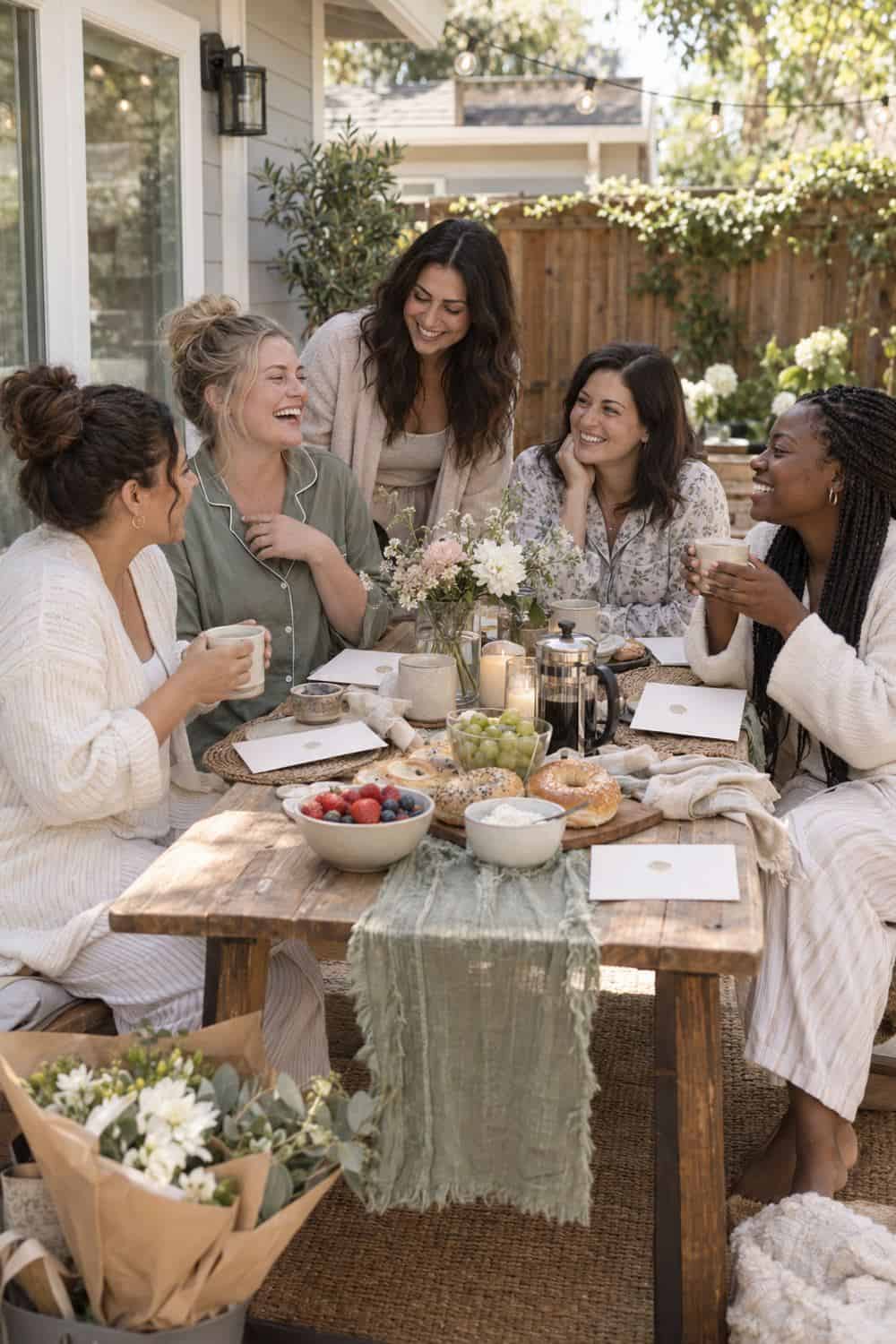 Backyard Brunch Table wedding inspiration