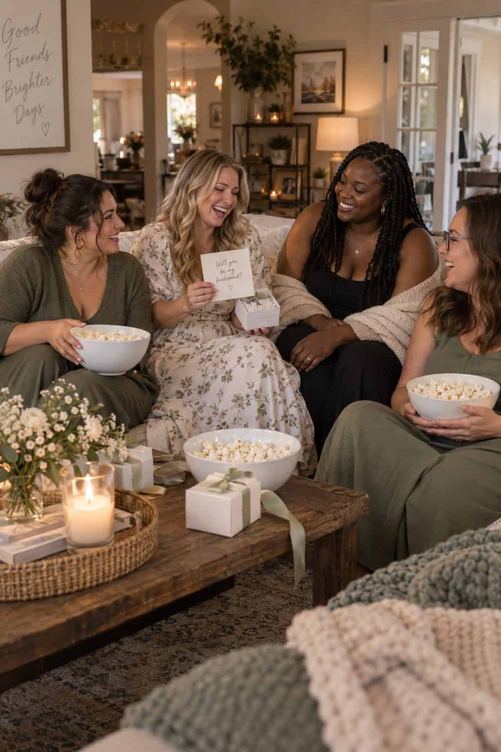 Movie Night Proposal wedding inspiration