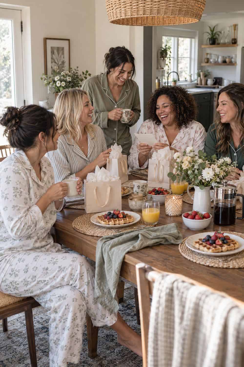 Pajama Breakfast wedding inspiration