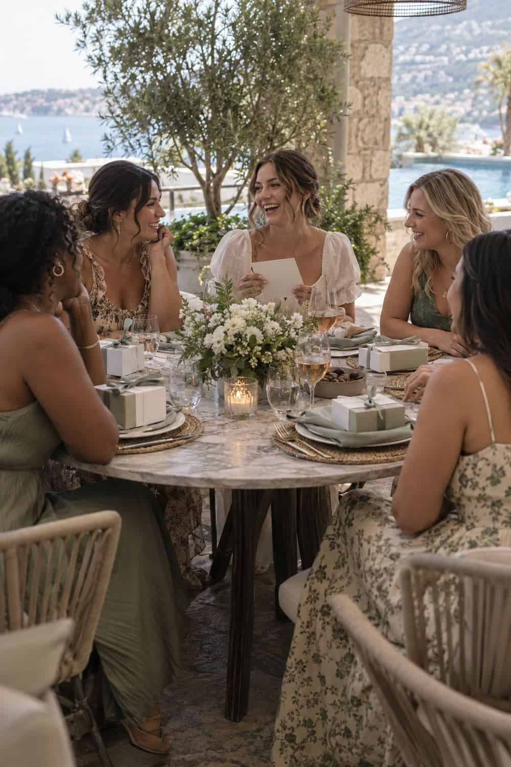 Small Restaurant Lunch wedding inspiration