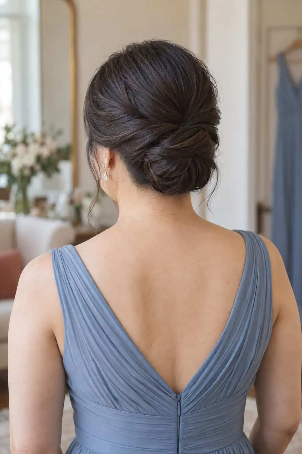Crisscross Nape Updo wedding inspiration