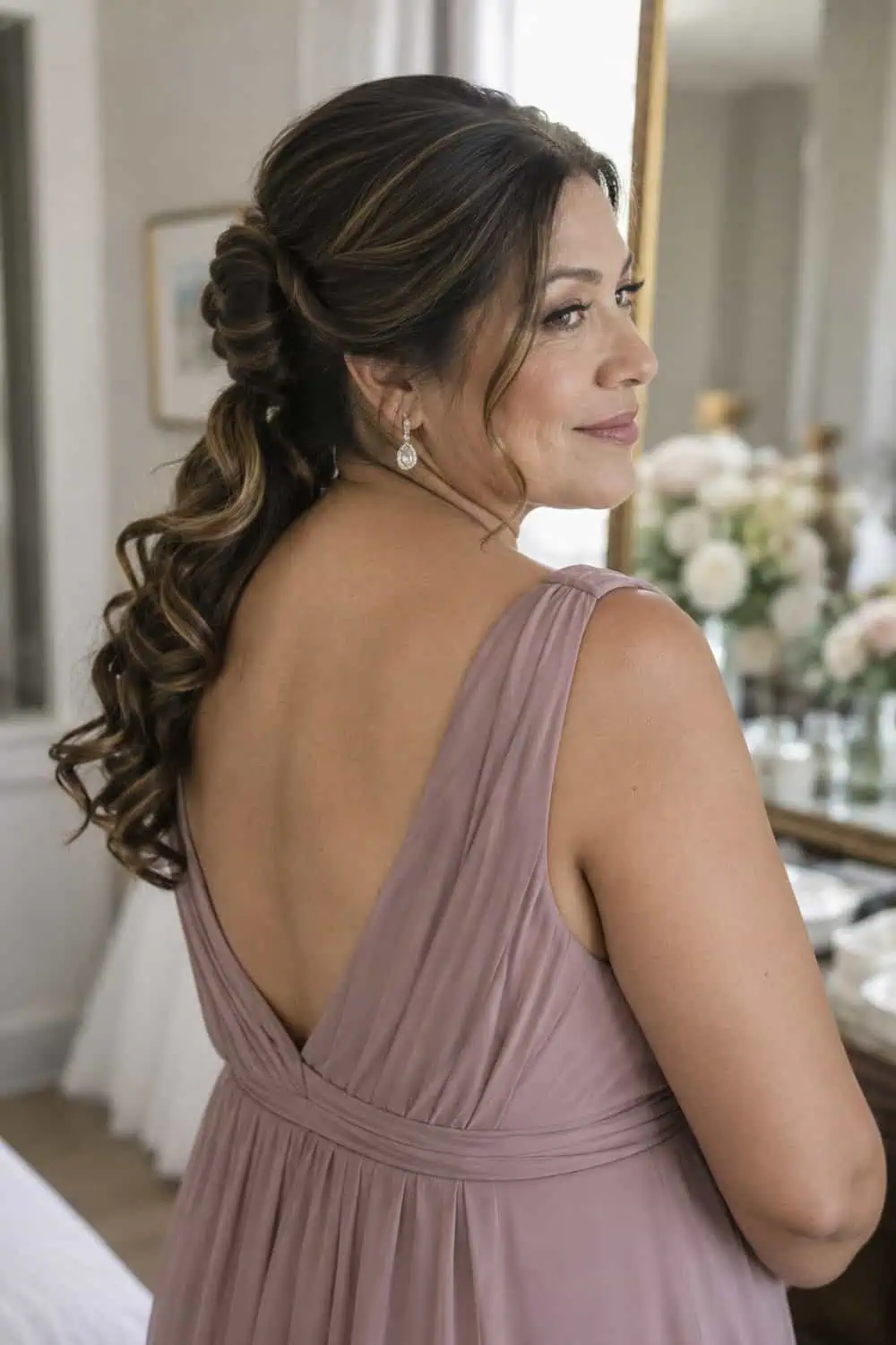 Ponytail Bun Hybrid wedding inspiration