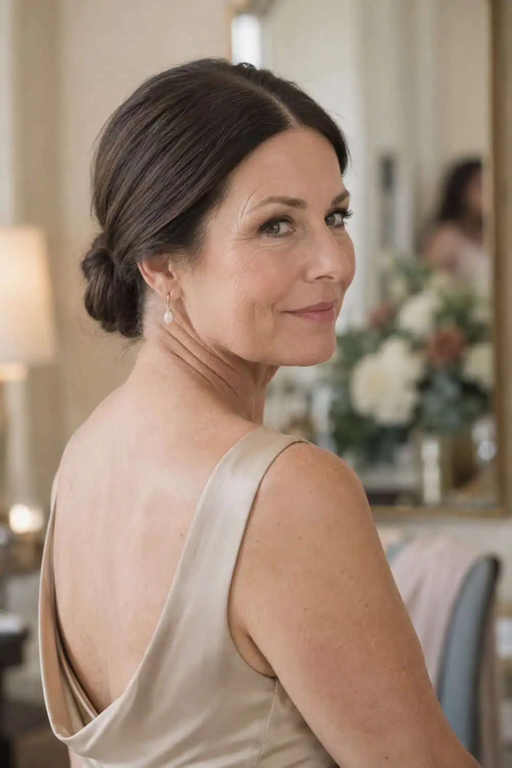 Sleek Low Knot wedding inspiration