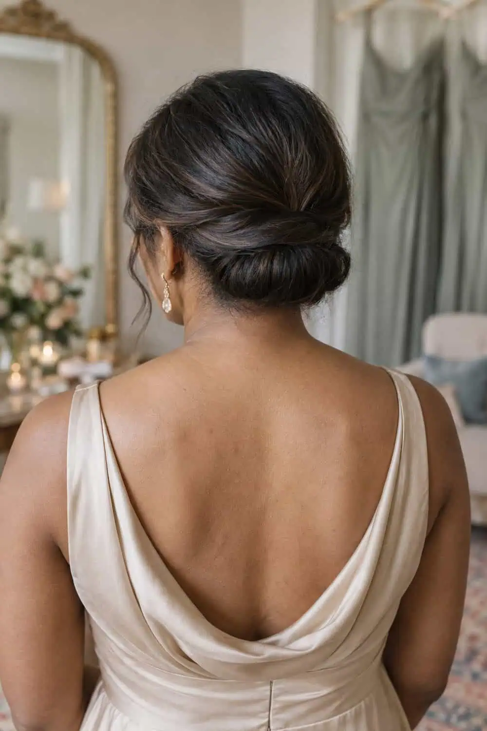 Tucked Rolled Updo wedding inspiration