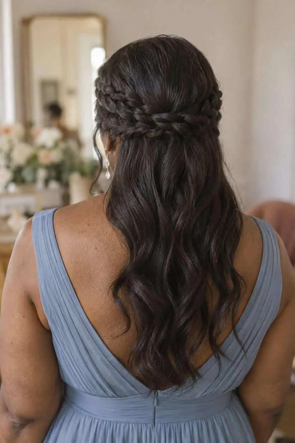 Braided Half-Up Crown wedding inspiration