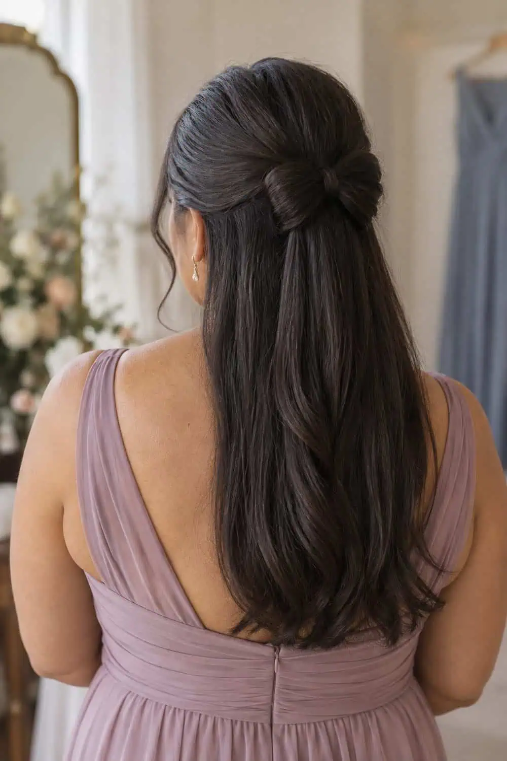 Half-Up Bow from Hair wedding inspiration
