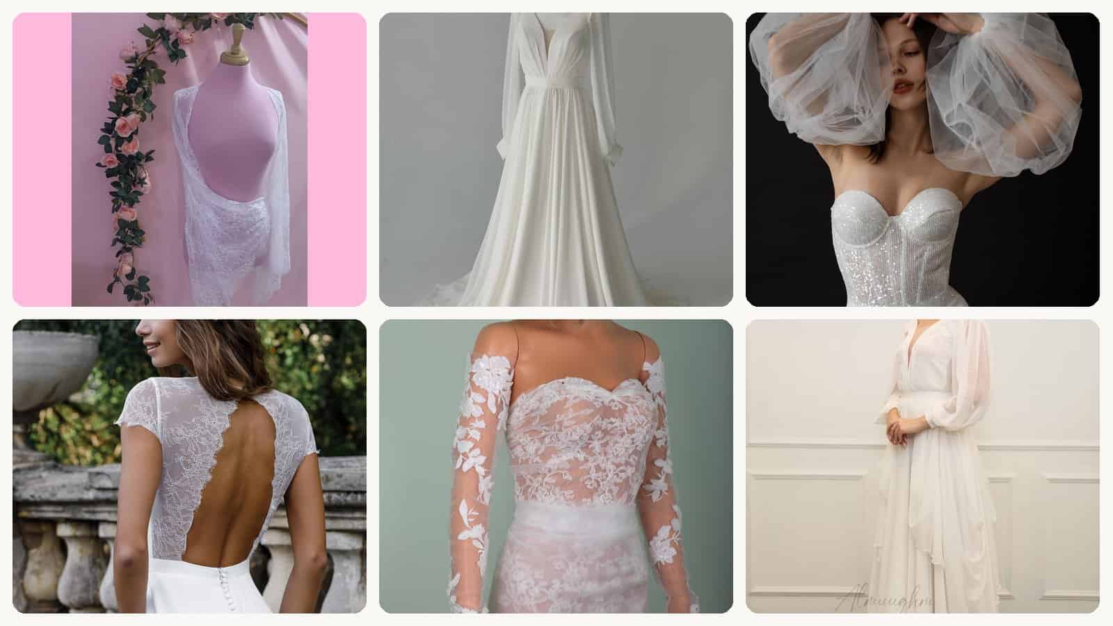 A selection of the summer wedding dresses in this roundup