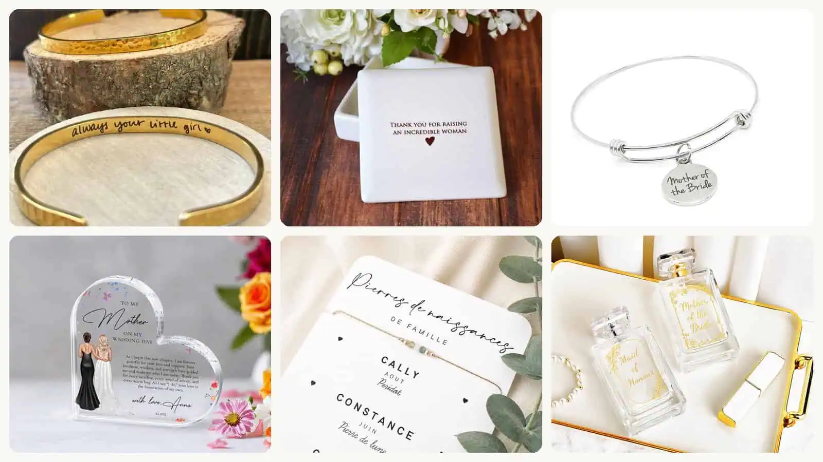 A selection of the mother-of-the-bride gifts under $60 picks in this roundup