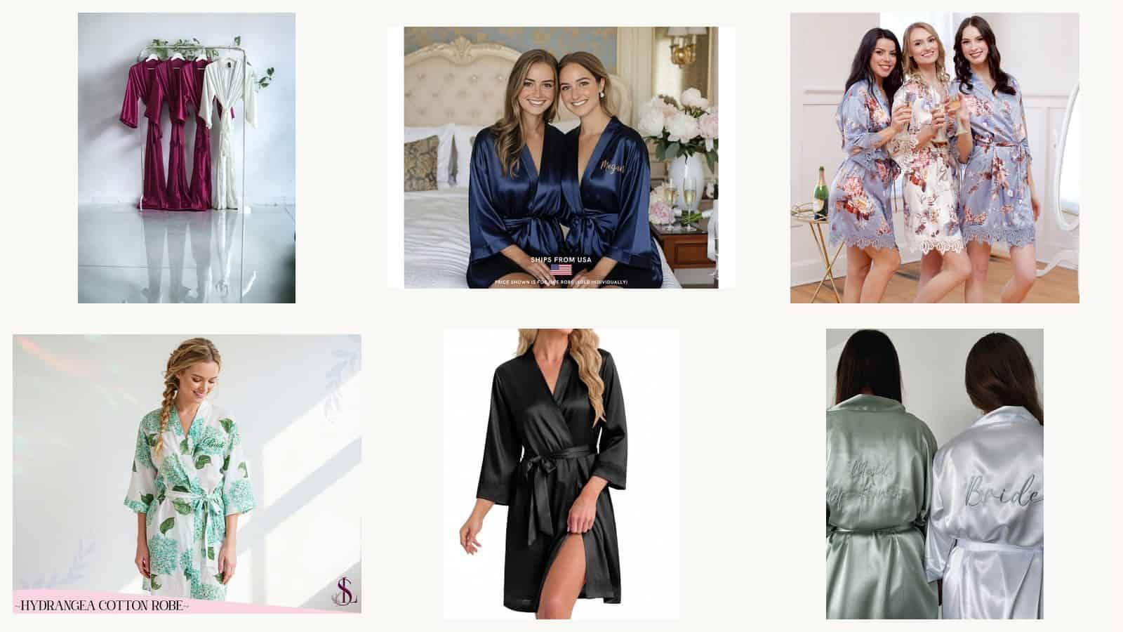bridesmaid robes
